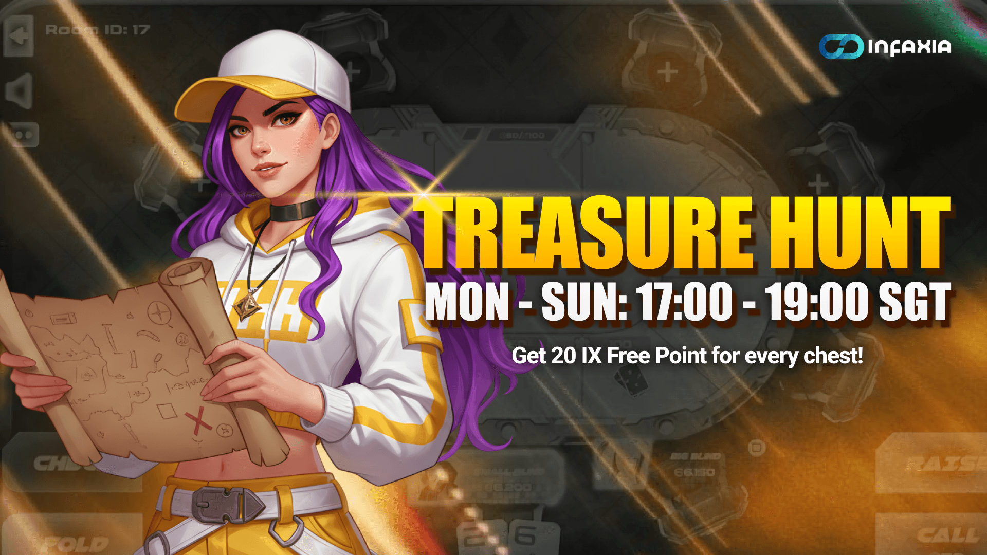πΊοΈ INFAXIA Treasure Hunt β Daily Solo Hunt
